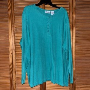 Blair‎ Long Sleeve Button Neck Shirt